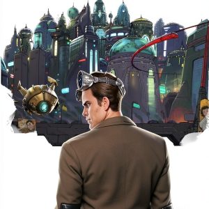 Steampunk Graphic Novel Jackrabbit - Dystopian Teen Adventure-0
