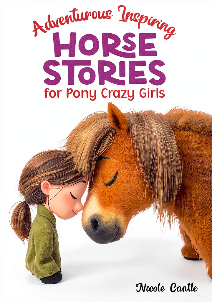 Installing Arden Books Kids Horse Riding eBook Kindle Edition 94 Pages on a wooden desk