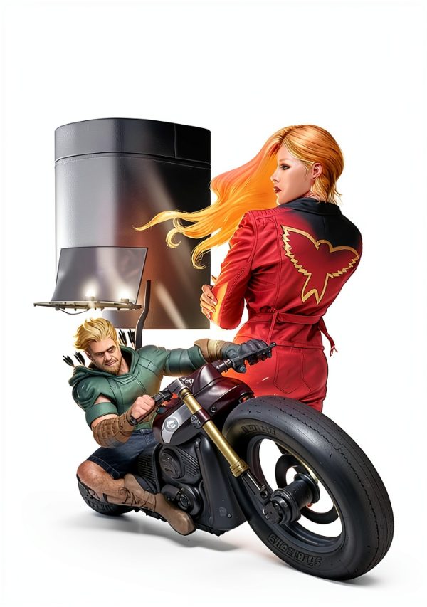 Green Arrow Illustrated Kindle Comic DC Superhero Graphic Novel-0