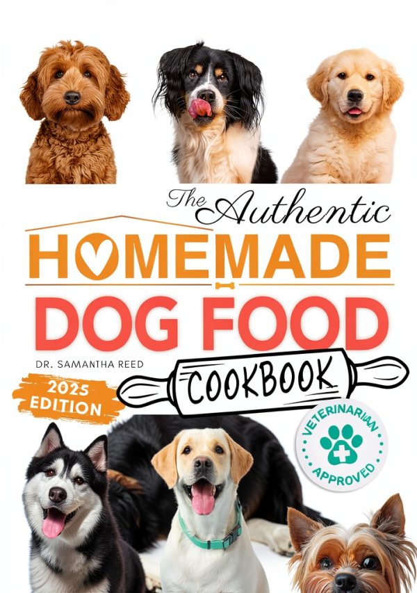 Healthy Homemade Dog Food Cookbook by Paws & Plates – 144 Page-0