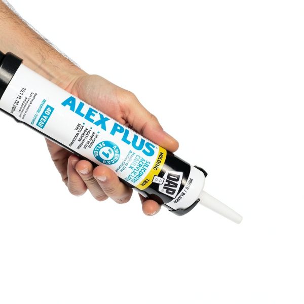 DAP INC 18152 White Alex Plus Acrylic Latex Caulk 10.1oz-6