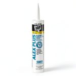 DAP INC 18152 White Alex Plus Acrylic Latex Caulk 10.1oz-0