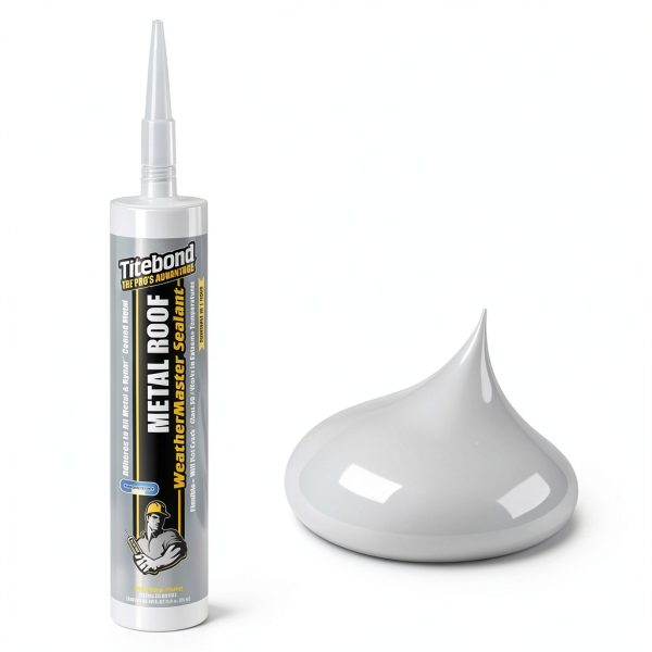 Titebond WeatherMaster Metal Roof Sealant 62611 Silver 9.5 fl oz-0