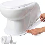 Caulk Tape BLUEJUNWEI Toilet Seal Strip Waterproof 1.5in x 10.5ft-0