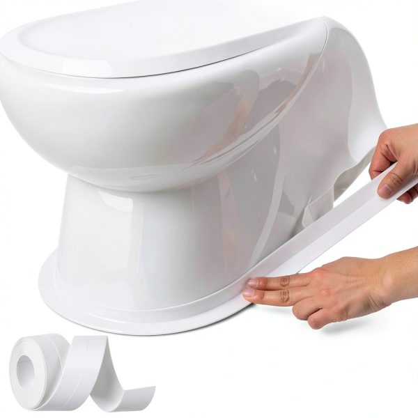 Caulk Tape BLUEJUNWEI Toilet Seal Strip Waterproof 1.5in x 10.5ft-0