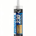 DAP Dynaflex 230 Pro Elastomeric Sealant, White WT099, 10.1 Oz-0