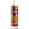 GE Advanced Silicone Kitchen & Bath Sealant Almond 2.8 oz Tube-1