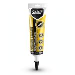 Selsil Siliconized Super Acrylic Latex Sealant White Paintable 5.5 oz-0