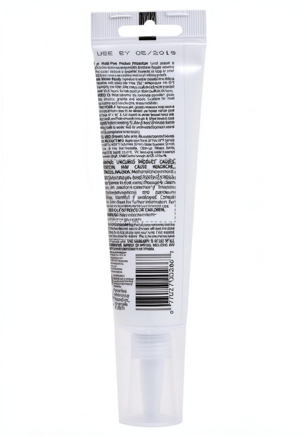 GE Advanced Silicone Kitchen & Bath Sealant Almond 2.8 oz Tube-8