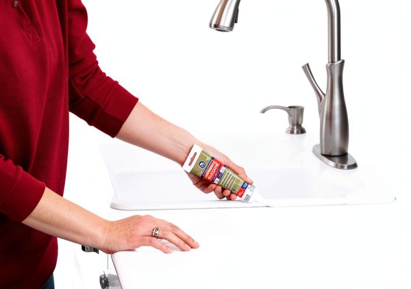 GE Advanced Silicone Kitchen & Bath Sealant Almond 2.8 oz Tube-6