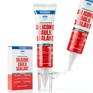 Silicone Caulk GH1200 150ml Waterproof Sealant for Kitchen & Bathroom-0