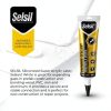 Selsil Siliconized Super Acrylic Latex Sealant White Paintable 5.5 oz-2